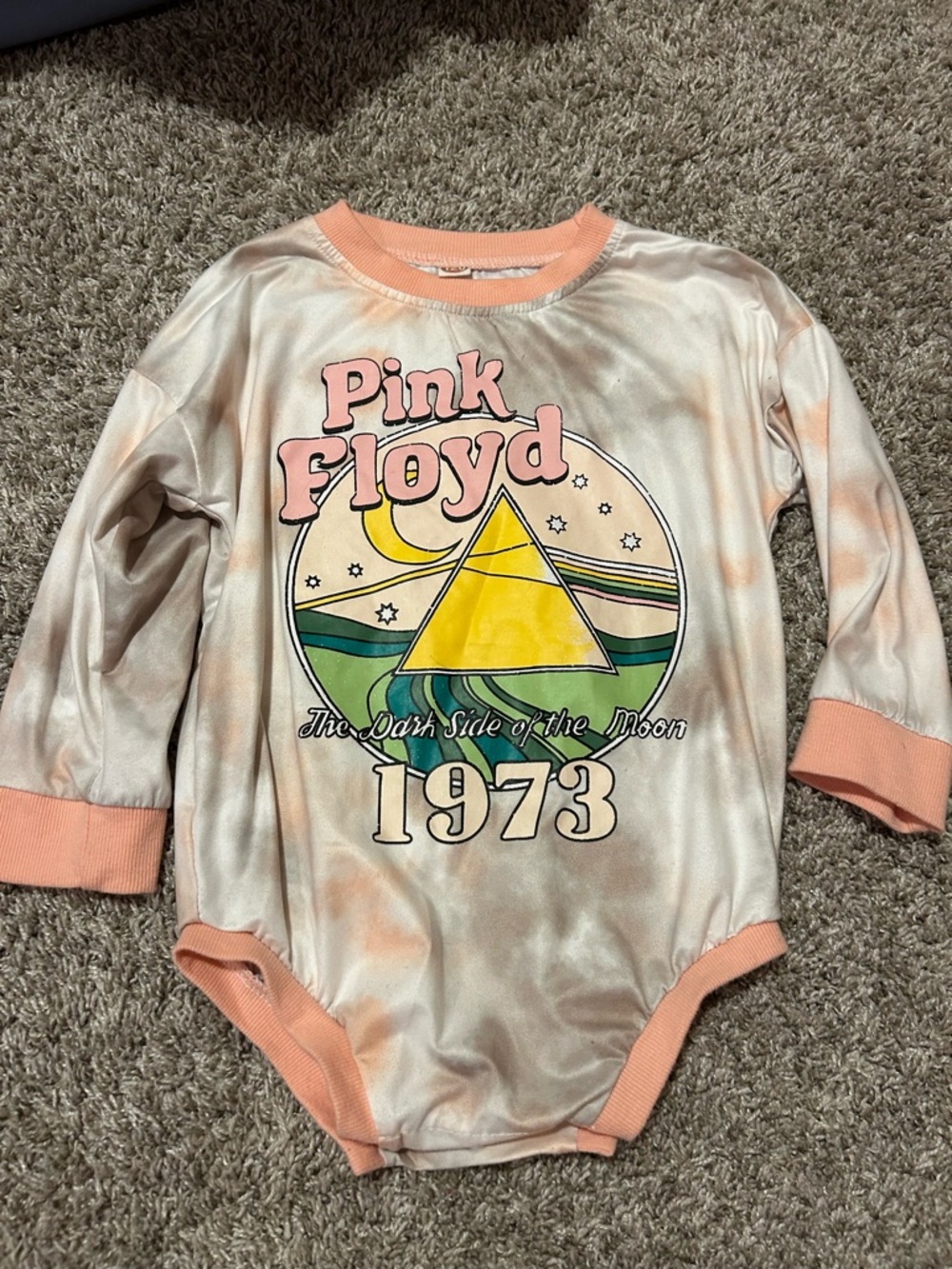 Pink Floyd Oversized Bubble Romper.